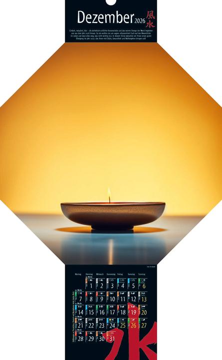 Immagine prodotto Feng-Shui-Kalender 2026 (Copertina rigida, Tedesco)