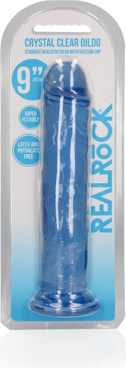 Image du produit RealRock Straight Realistic Dildo Suction Cup - 9" / 23