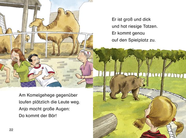 Actual product image Duden Leseprofi – Ein Bär reisst aus, 1. Klasse (German, Beate Dolling, Didier Laget, Daniel Napp, 2023)