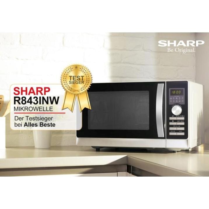 Thumbnail - Sharp R843INW, Mikrowelle, Silber