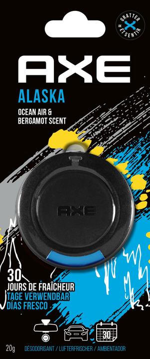 Actual product image AXE Car Air Freshener 3D Alaska