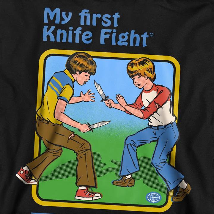 Produktbild Steven Rhodes My First Knife Fight Sweatshirt (L)