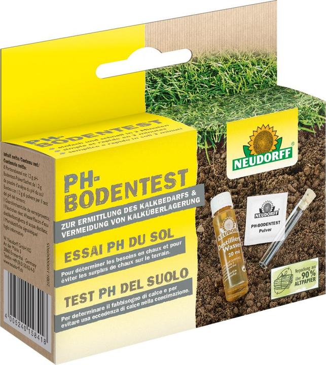 Neudorff test de ph du sol (Instrument de mesure du pH)