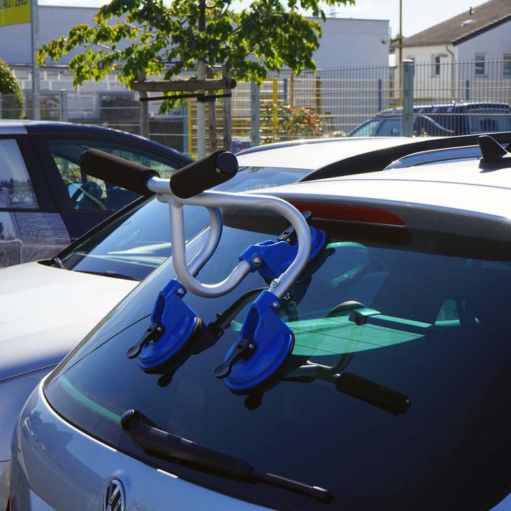 Actual product image Toboli Kayak Roller Kayak Load Assist 100 kg with Suction Cups Roof Car Aluminium Boat Mounting Canoe SUV