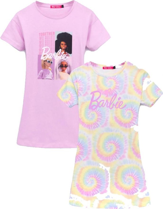 Produktbild Barbie Freizeitkleid Mädchen (2Erpack) (140)