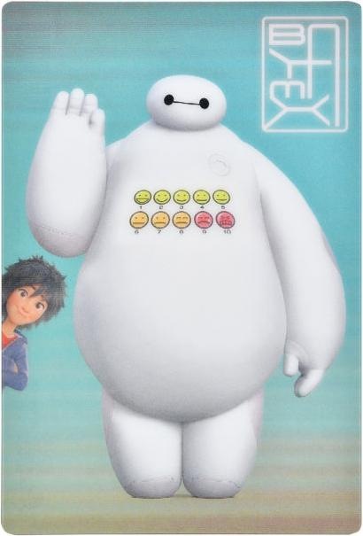 Produktbild Disney Baymax & Hiro Hamada Postkarte Lenticular