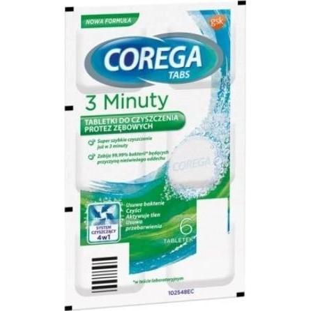 Thumbnail - Corega, Bodylotion, Tabs Cleaning Tablets In Prosthes 6 Tablets (Körperlotion)