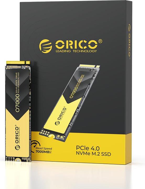 Actual product image Orico 1TB O7000 M.2 NVMe 2280 R7000:W6500 (1000 GB, M.2 2280)