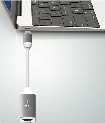 Produktbild j5Create USB C zu (HDMI, 15 cm)