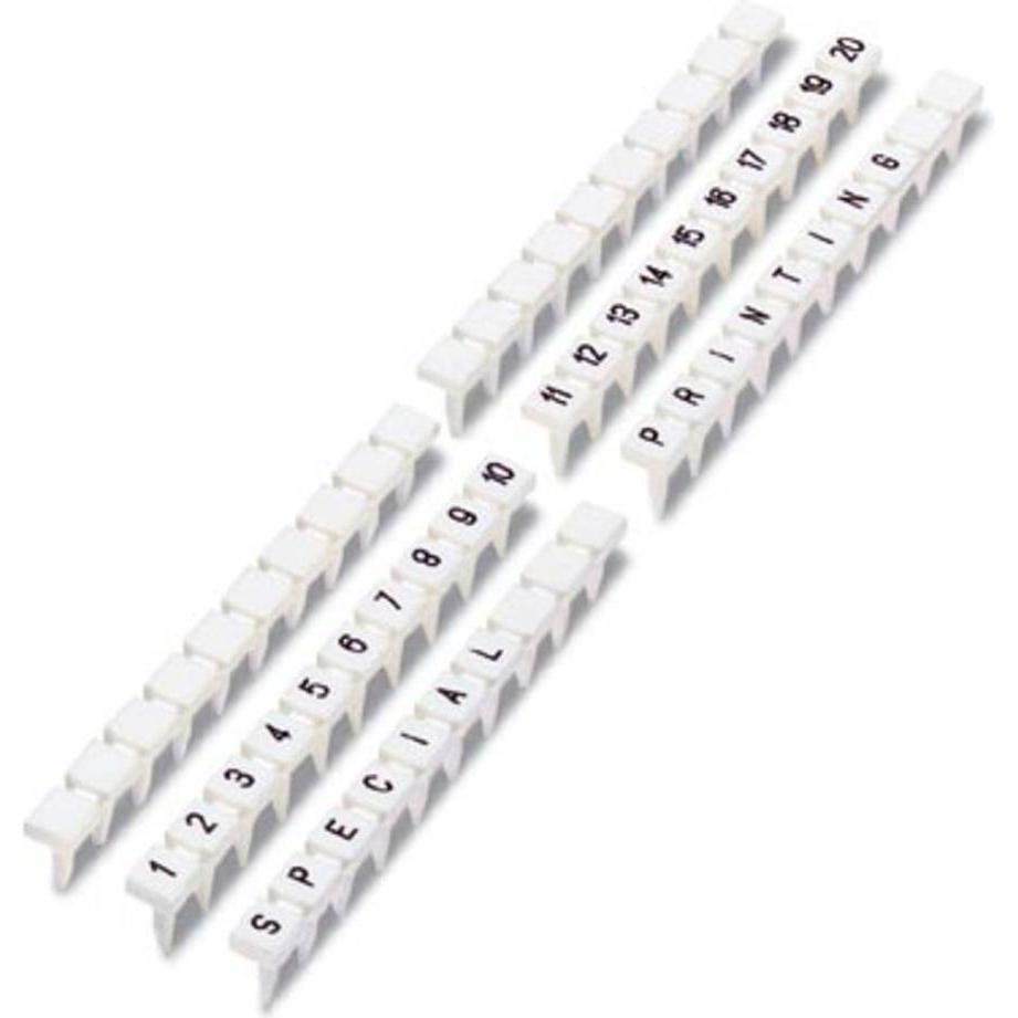 Phoenix Contact Phoenix 1401802:0011 Terminal block markers 10Stück(e) Klemmenblockzubehör, Elektronikkabel + Stecker, W...