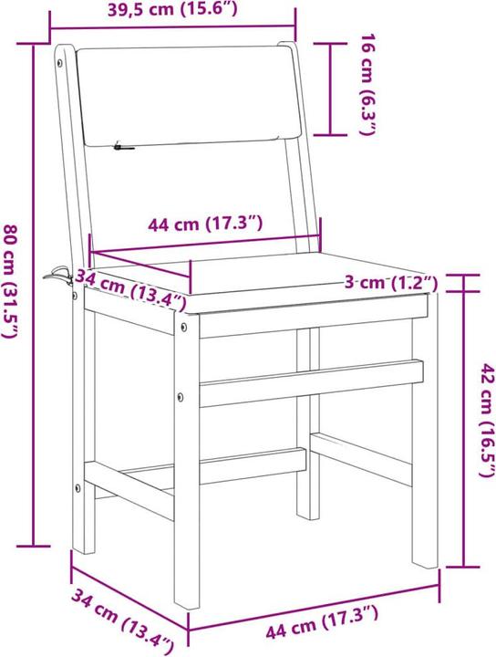 Produktbild vidaXL Tony