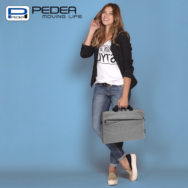 Produktbild Pedea Laptoptasche 17,3 Zoll (43,9cm) FASHION Notebook Umhängetasche mit Schultergurt (17.30", HP, Universal, ASUS, Acer)