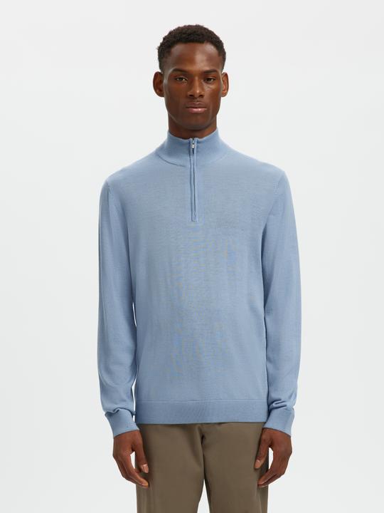 Produktbild Selected Slhtray Ls Knit Merino Half Zip Noos (M)