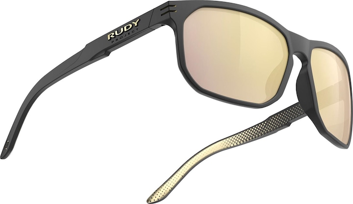 Produktbild Rudy Project Soundrise Brille (Black Matte Ice Gold Pattern, Gelb)