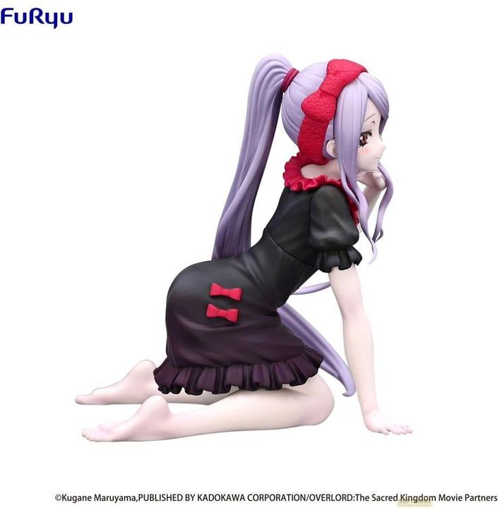 Actual product image Furyu Overlord Noodle Stopper PVC Statue Shalltear Loungewear Ver. 9 cm