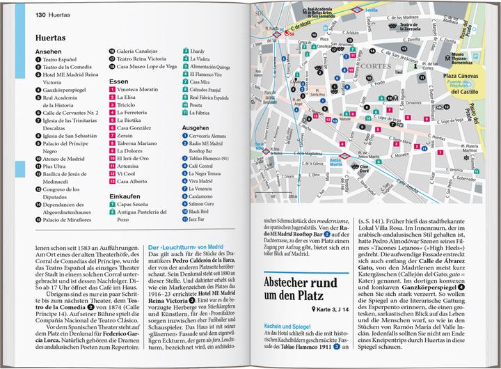 Image du produit Reise-Taschenbuch Reiseführer Madrid & Umgebung (Allemand, Manuel García Blázquez, Maria Anna Hälker, 2024)
