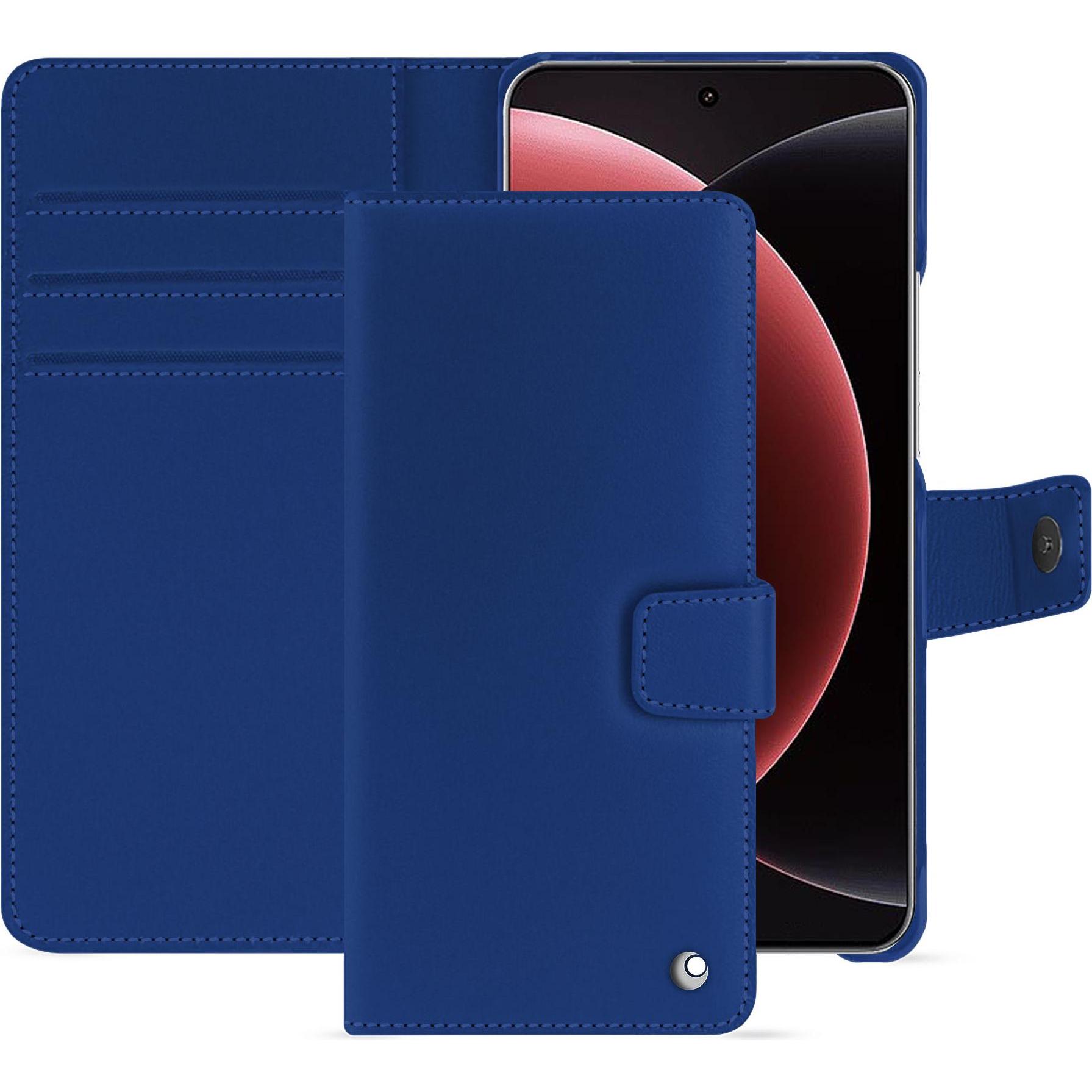 Noreve LederschutzhüLle Xiaomi 15 Ultra (Xiaomi 15 Ultra), Cover Smartphone, Blu