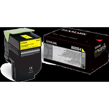 Thumbnail - Lexmark, Toner, 800s4 (Y)
