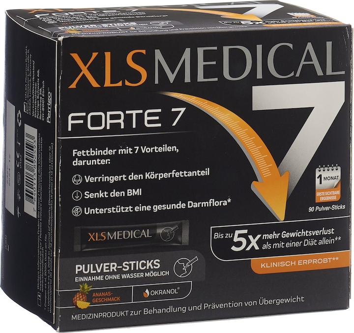 XLS Medical Forte 7 (90 Stück, Beutel, 447 g)