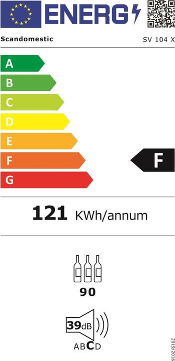 Label énergétique Sibir SCSV104X