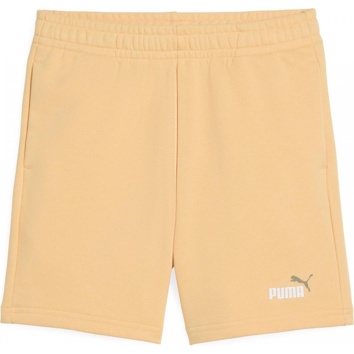 Puma, Jungen, Sporthose, ESS 2 COLOR No. 1 Logo Shorts TR B (140), Schwarz, 140
