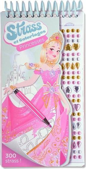Strass et coloriages princesses (Französisch, Boisson Marie-Rose, 2026)