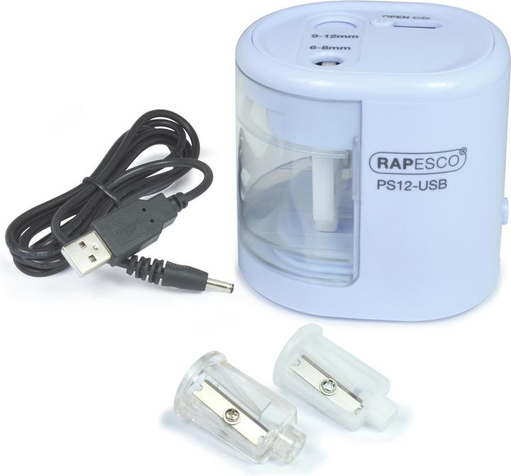 Productafbeelding Rapesco Puntenslijper Elektrisch Licht Blauw