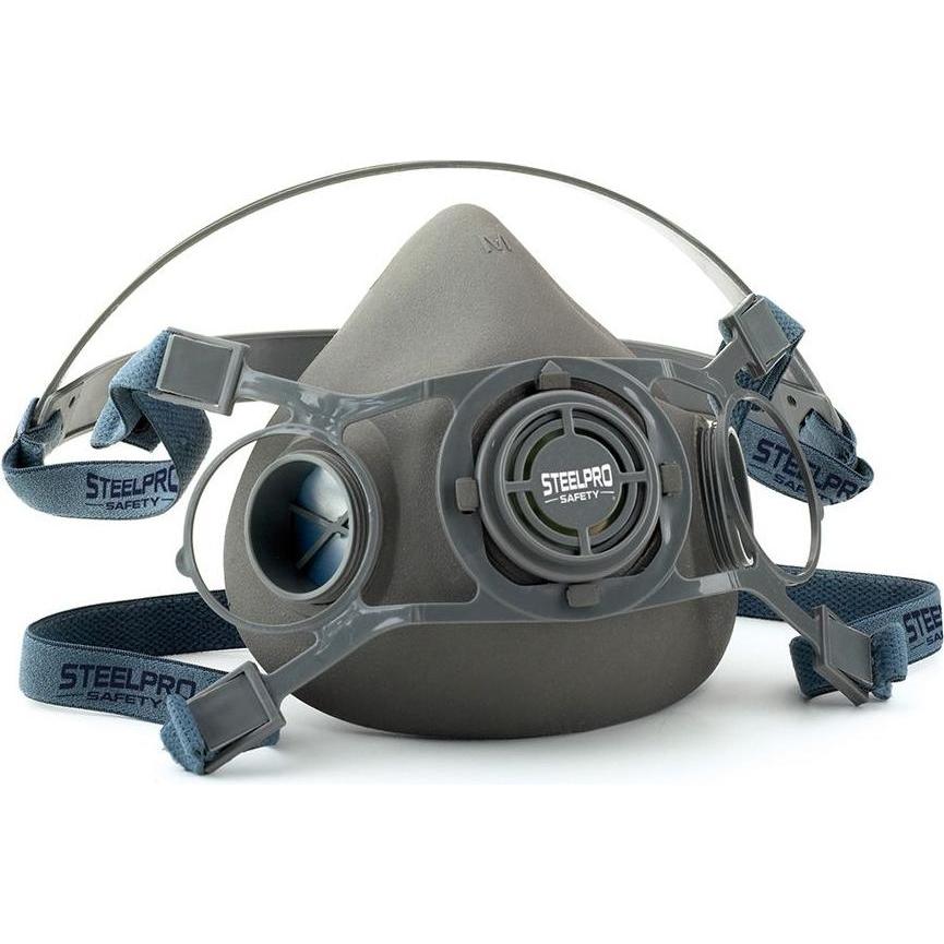 SteelPro, Maschera respiratoria, Half mask size l breath for two filters