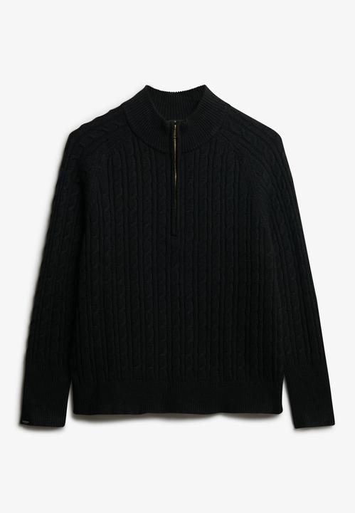 Produktbild Superdry Pullover mit gebürstetem Zopfmuster für Damen (L)