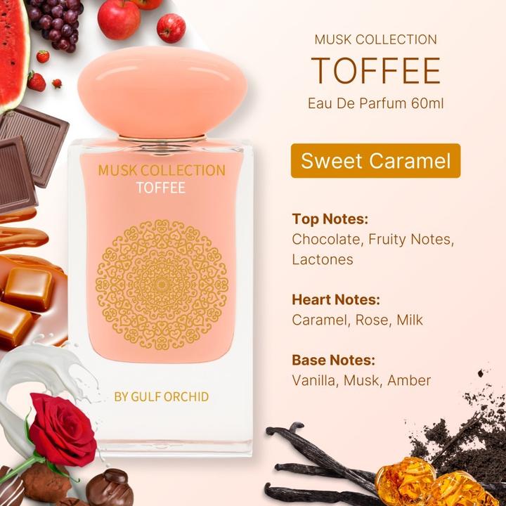 Actual product image Gulf Orchid Toffee Eau De Parfum 60ml (Eau de parfum, 60 ml)
