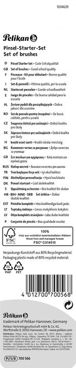 Produktbild Pelikan Pinsel-Set 5 Stück (10 mm)