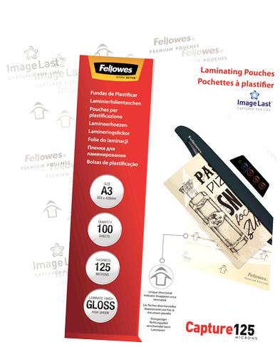 Image du produit Fellowes ImageLast Capture 125 (A3, 100 pcs, 125 µm)