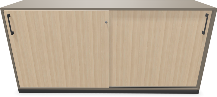 Image du produit Narbutas Choice Armoire à portes coulissantes (160 x 40 x 76 cm)