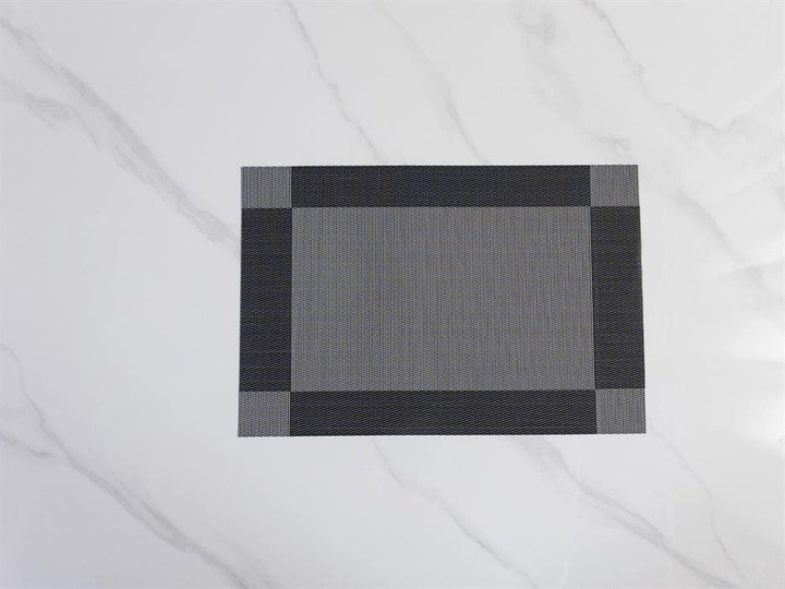 Produktbild GuGus Tischset schwarz/weiss 45x30cm beidseitig verwendbar