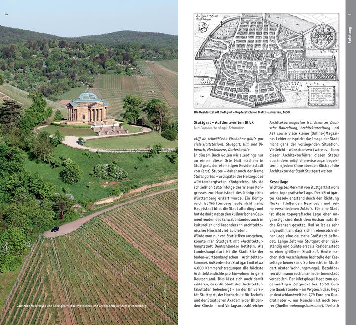 Produktbild Architekturführer Stuttgart (Deutsch, Birgit Schmolke, Uta Schmolke Lambrette, 2020)