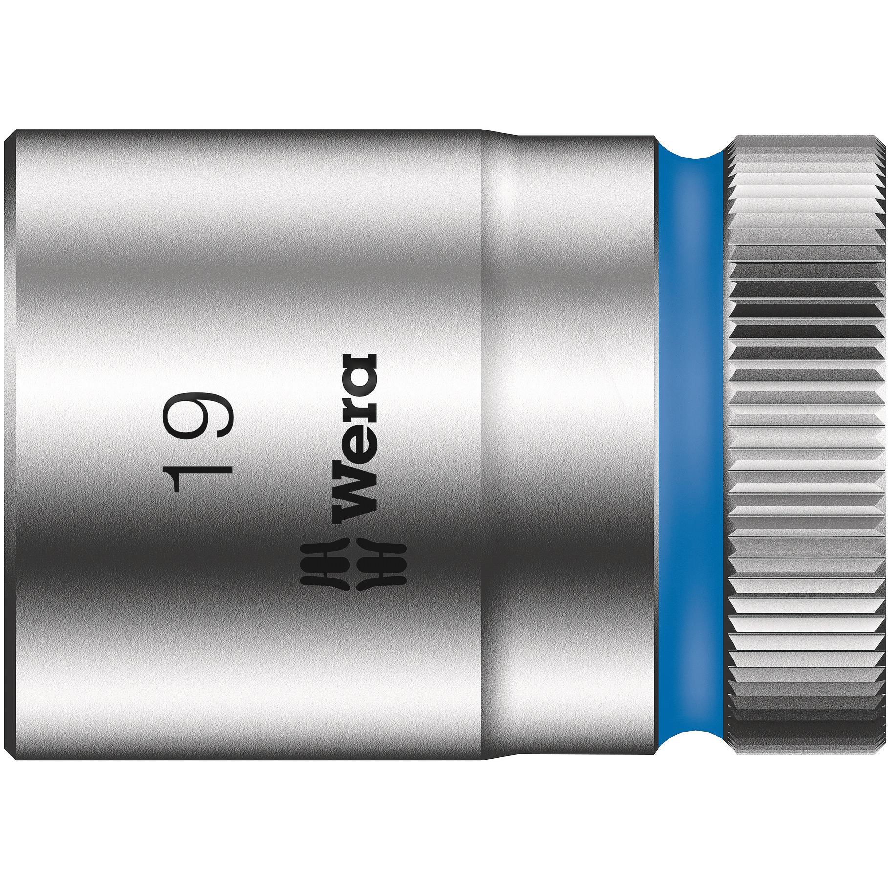 Wera, Steckschlüssel + Stecknuss, 8790 HMC Zyklop Nuss 19,0 (19 mm)