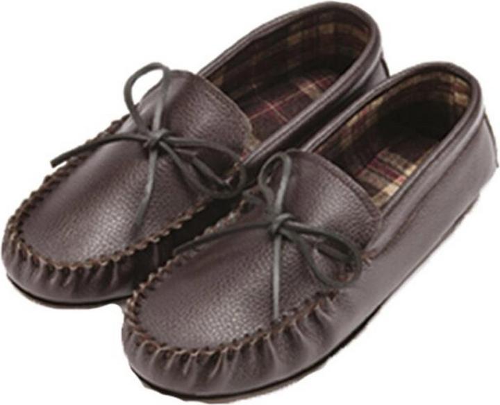 Produktbild Eastern Counties Leather MokassinHausschuhe gefüttert (37)