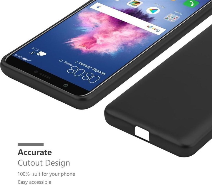 Produktbild Cadorabo TPU Matt Metallic Cover (Huawei Enjoy 7S, Huawei P Smart (2018))