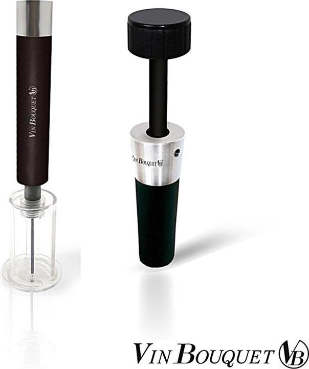 Actual product image VinBouquet Air Corkscrew & Vacuum Seal (Bottle opener set)
