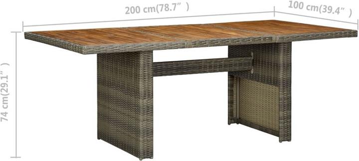Produktbild vidaXL Jaylen (200 x 100 x 74 cm)