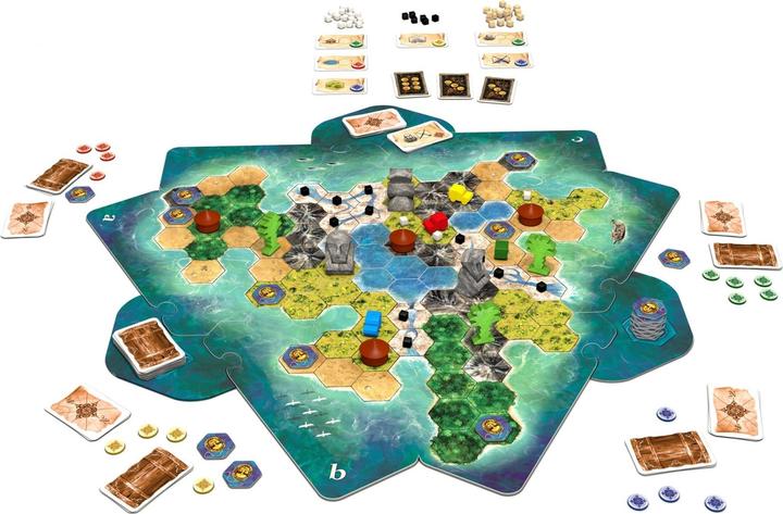 Produktbild Zoch ZOC05152 - Tobago, Brettspiel, 2-4 Spieler, ab 10 Jahren (DE-Ausgabe) (Deutsch, Englisch, Französisch)