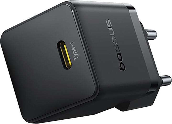 Productafbeelding Baseus - Wandoplader Palm (P10111605113-00) - Snelle oplader, Type-C, PD 30W, 5V/3A - Cluster Zwart (30 W, 1 portie)