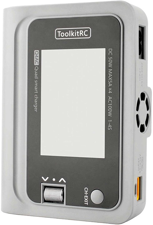 Image du produit Toolkitrc Chargeur Quad Q4AC XT60 100W, 1-4S