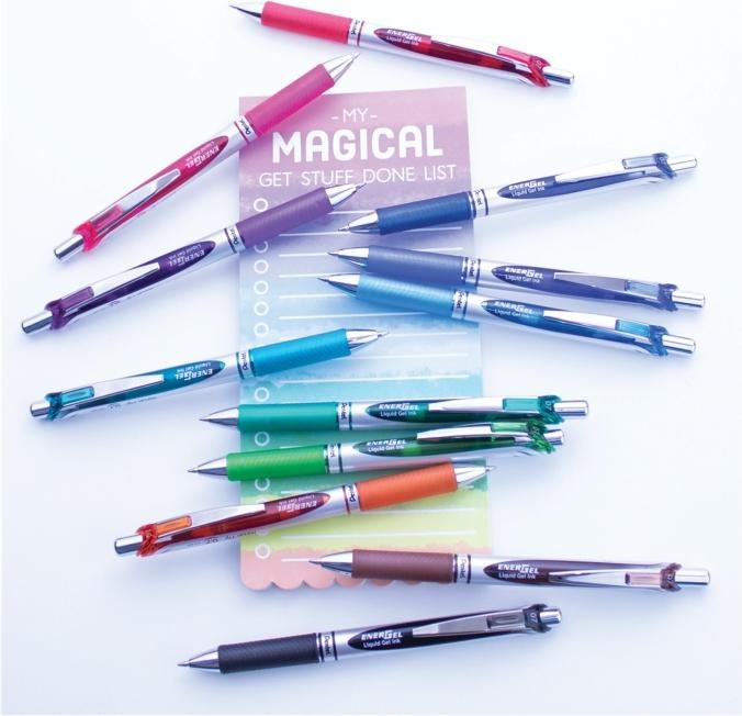 Immagine prodotto Pentel EnerGel Xm (Rosso, Argento, 1 x)