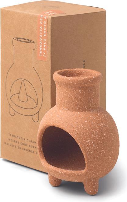 Paddywax Chiminea Ceramic Incense Cone Holder