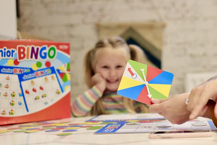 Actual product image Tactic Junior bingo (Danish, Dutch, English, Estonian, Finnish, French, German, Lithuanian, Norwegian, Swedish, Ukrainian, 2 - 6 Players)