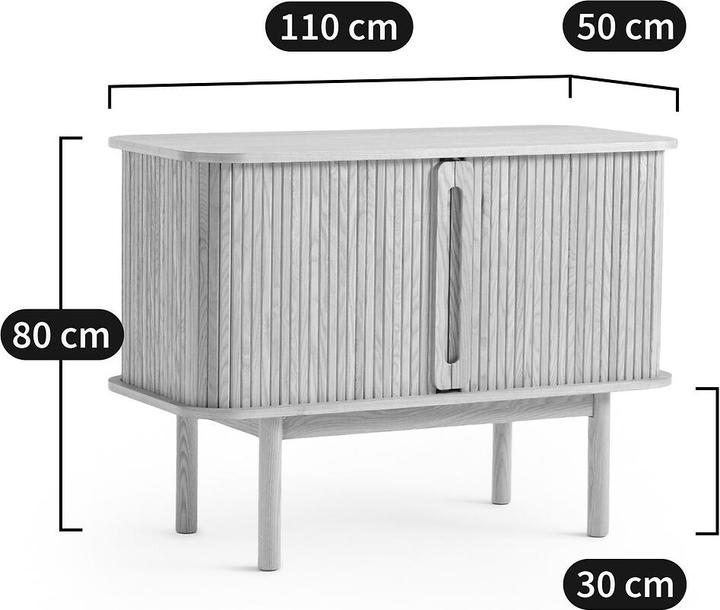Image du produit La Redoute Interieurs Wapong (110 x 50 x 80 cm)