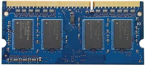 Actual product image HP SODIMM 4GB PC3-10600 CL9 DPC (DDR3-RAM)