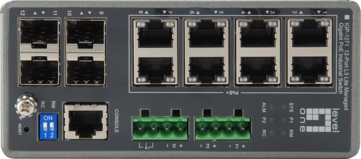 Produktbild LevelOne IGP-1271 Switch (12 Ports)