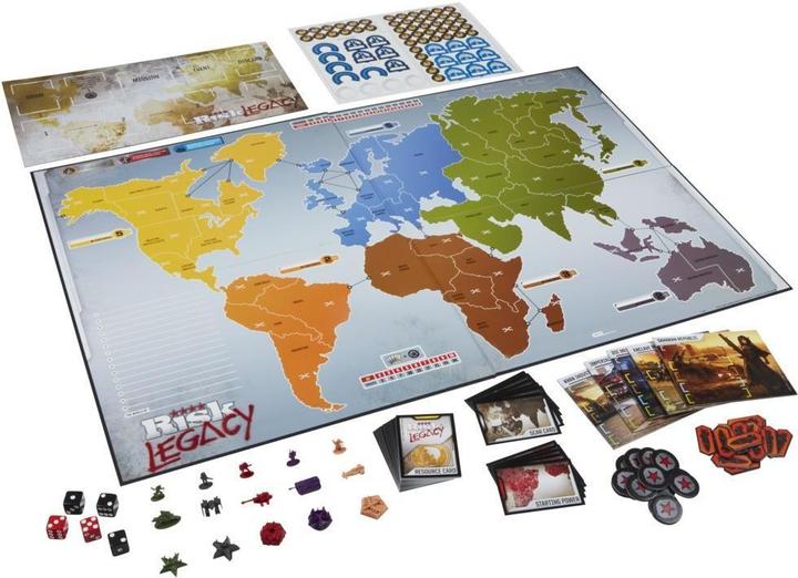 Produktbild Hasbro Gaming Avalon Hill - Risk Legacy (Englisch)